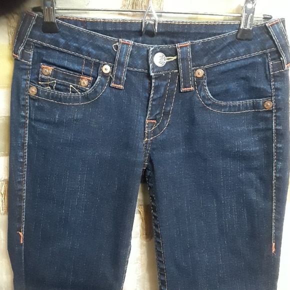 Womens True Religion "Kate" capris, size 26 - Picture 3 of 8